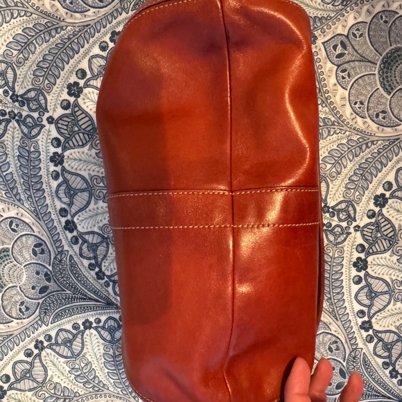 COACH VINTAGE ERGO HOBO RUST COLOR - Picture 7 of 10